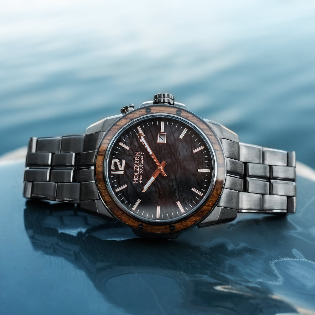 Frostheave (Marble/Zebrawood) | Holzkern Wood Watches