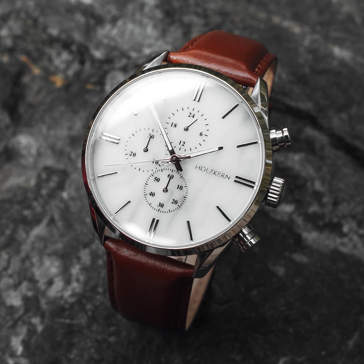 Melodical (Marble/Silver) | Holzkern Wood Watches