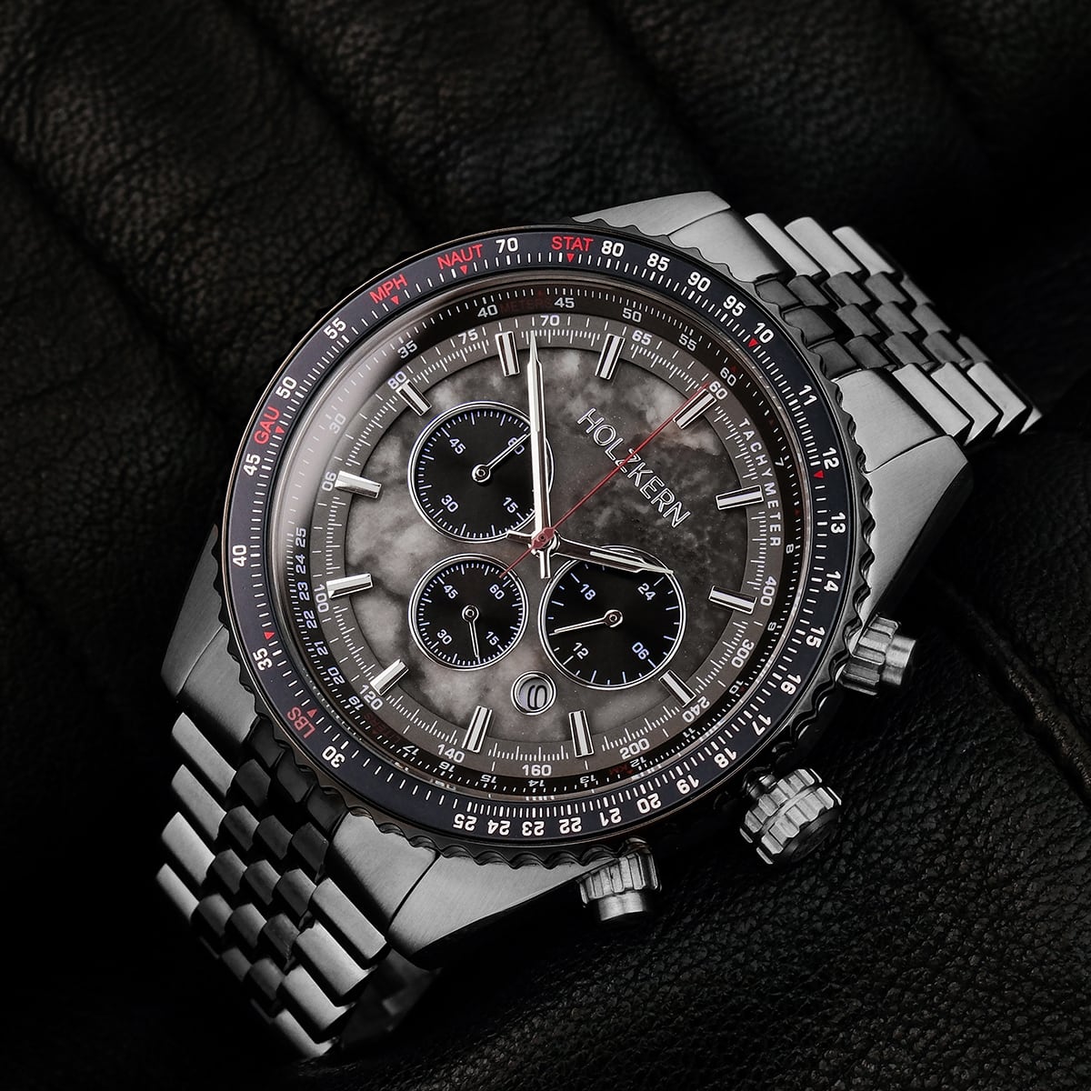 Big Talk Time Of Dreams 北欧AORメロハー Openhorizon (Gray Marble/Silver) | Holzkern Wood Watches
