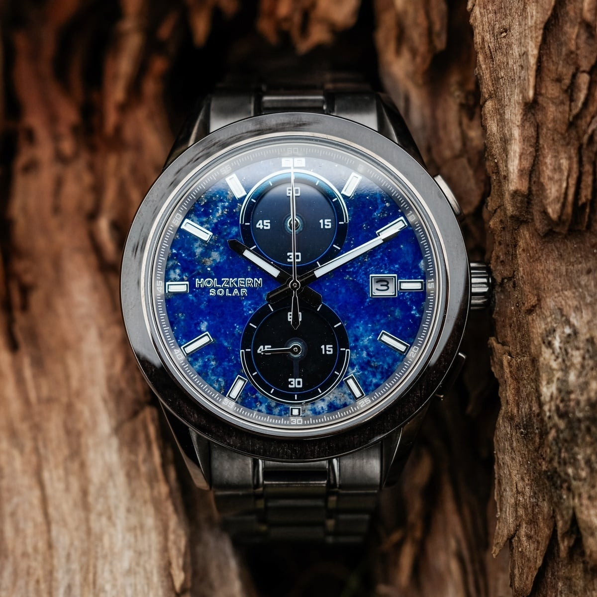 Uplift (Lapis Lazuli/Maple) | Holzkern Wood Watches