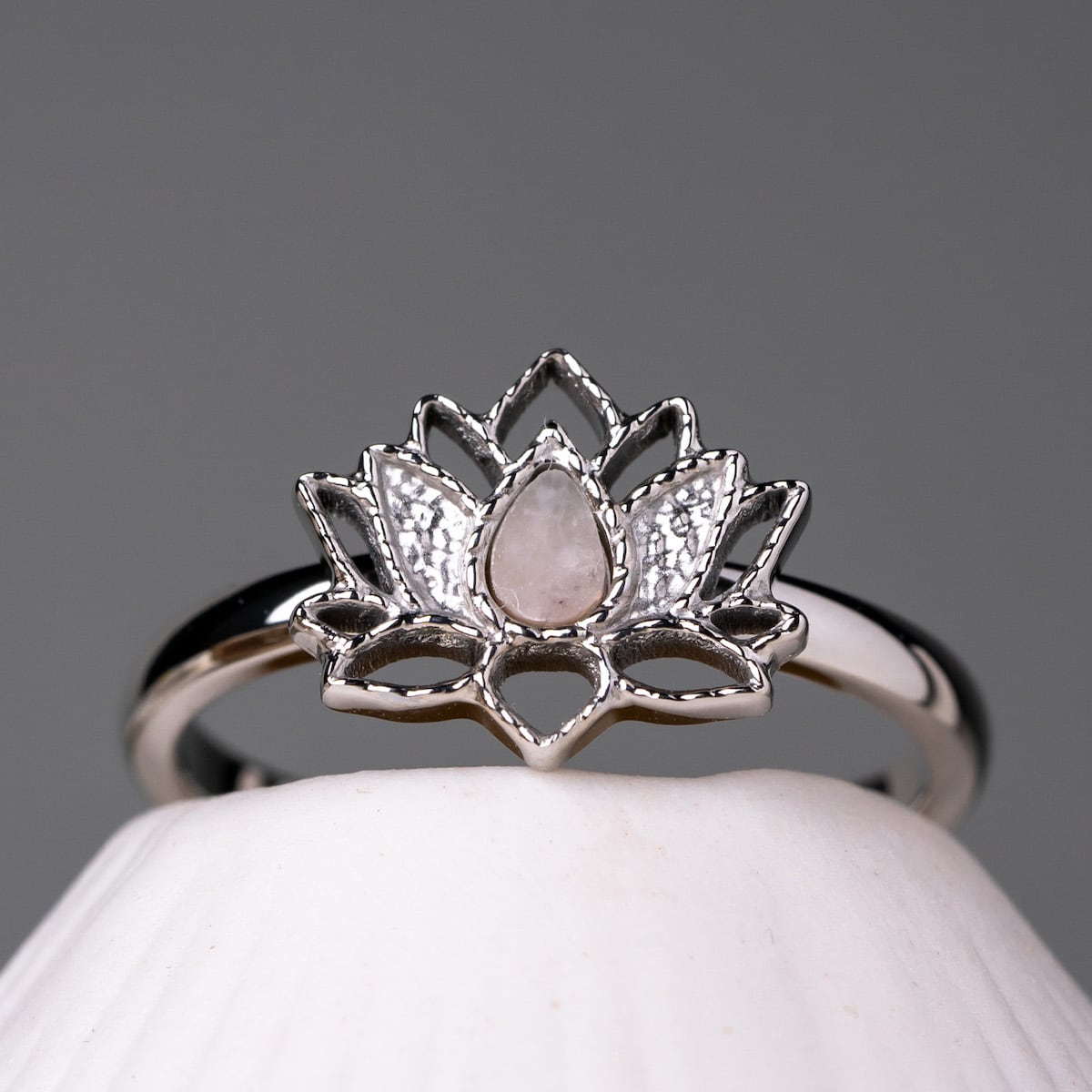 Balance Ring (Marmor/Silber)