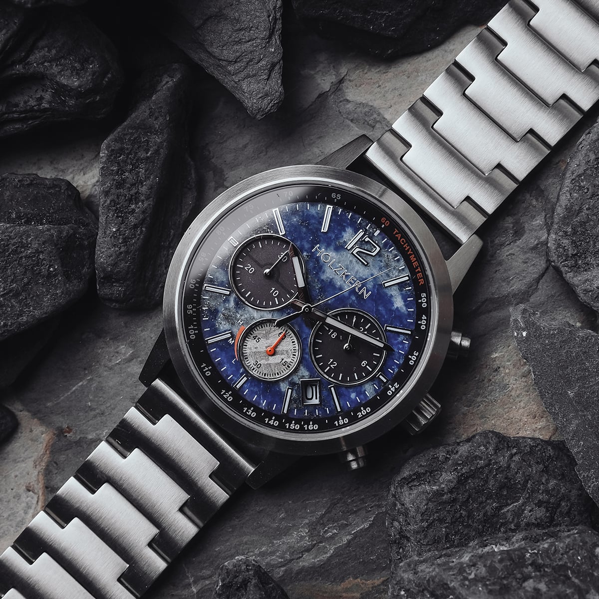 Paracas (Lapis Lazuli/Silver) | Holzkern Wood Watches