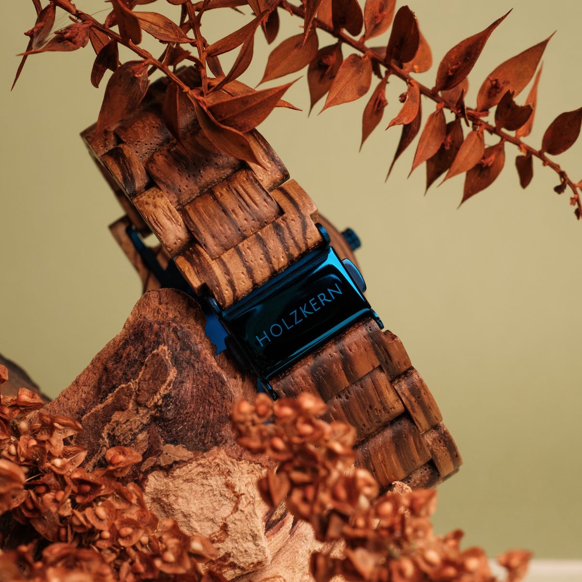 Fall Morning (Zebrawood/Wenge) | Holzkern Wood Watches