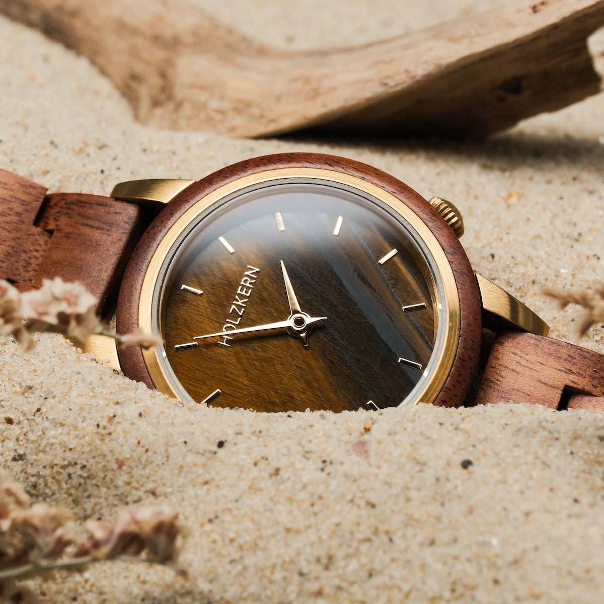 Costa Del Sol (Koa/Tiger'S Eye) | Holzkern Wood Watches
