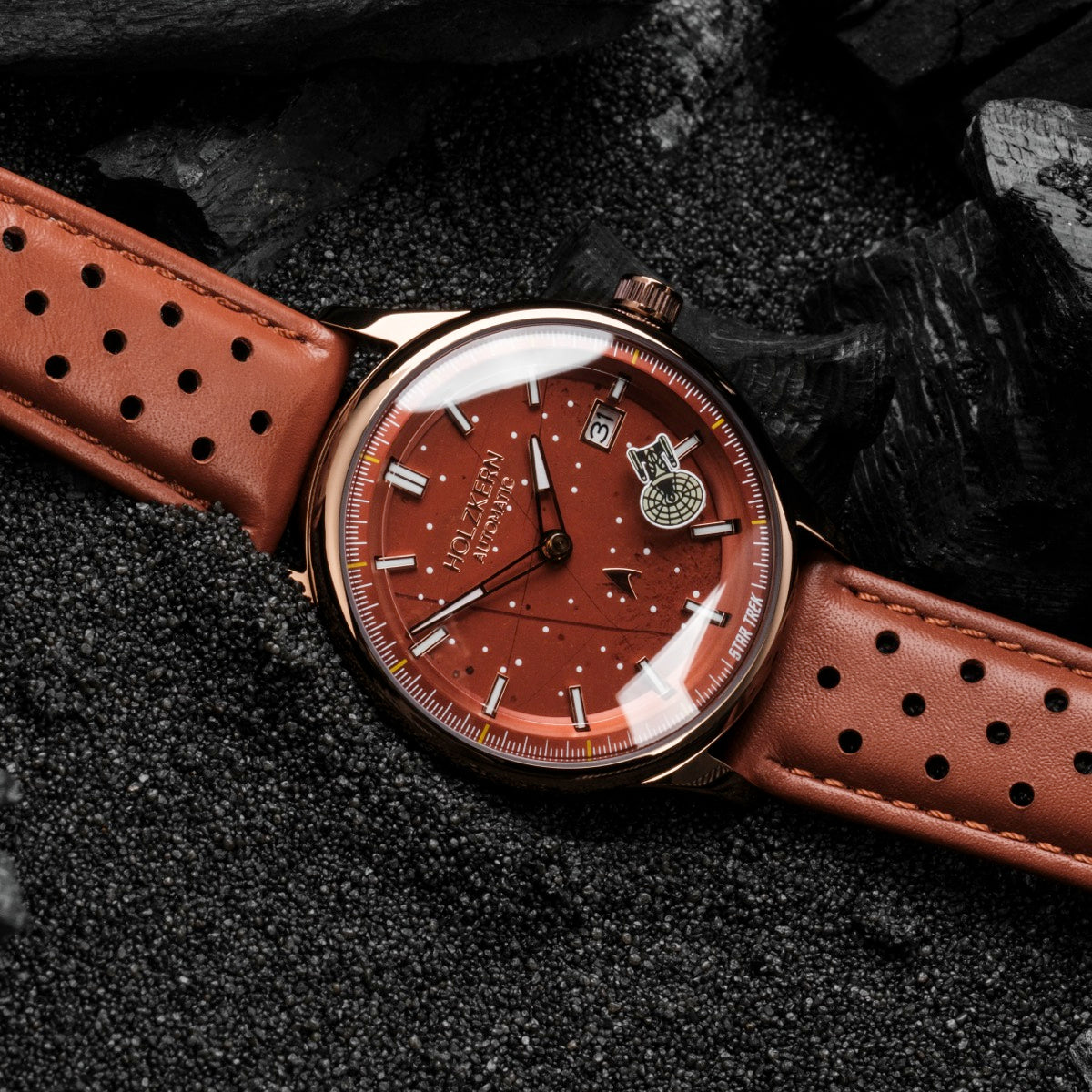 Ncc-1701-D (Jasper/Red) | Holzkern