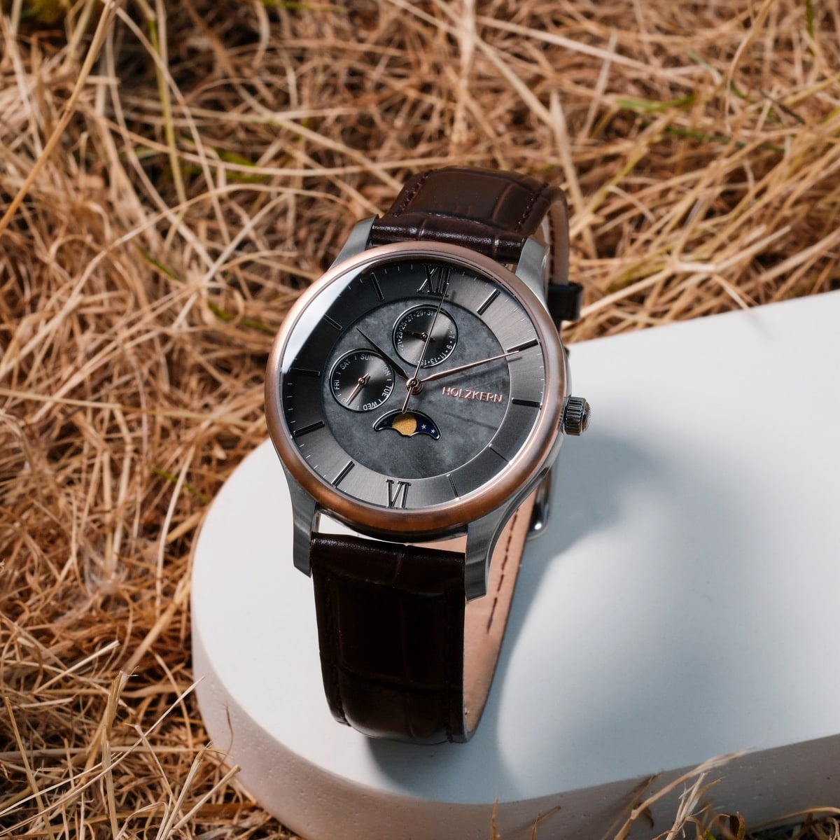 Moonrise (Marble/Dark Brown) | Holzkern