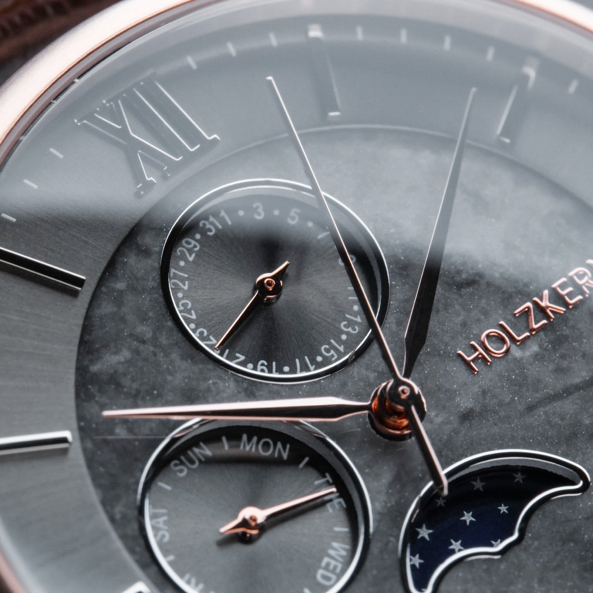 Moonrise (Marble/Dark Brown) – Holzkern