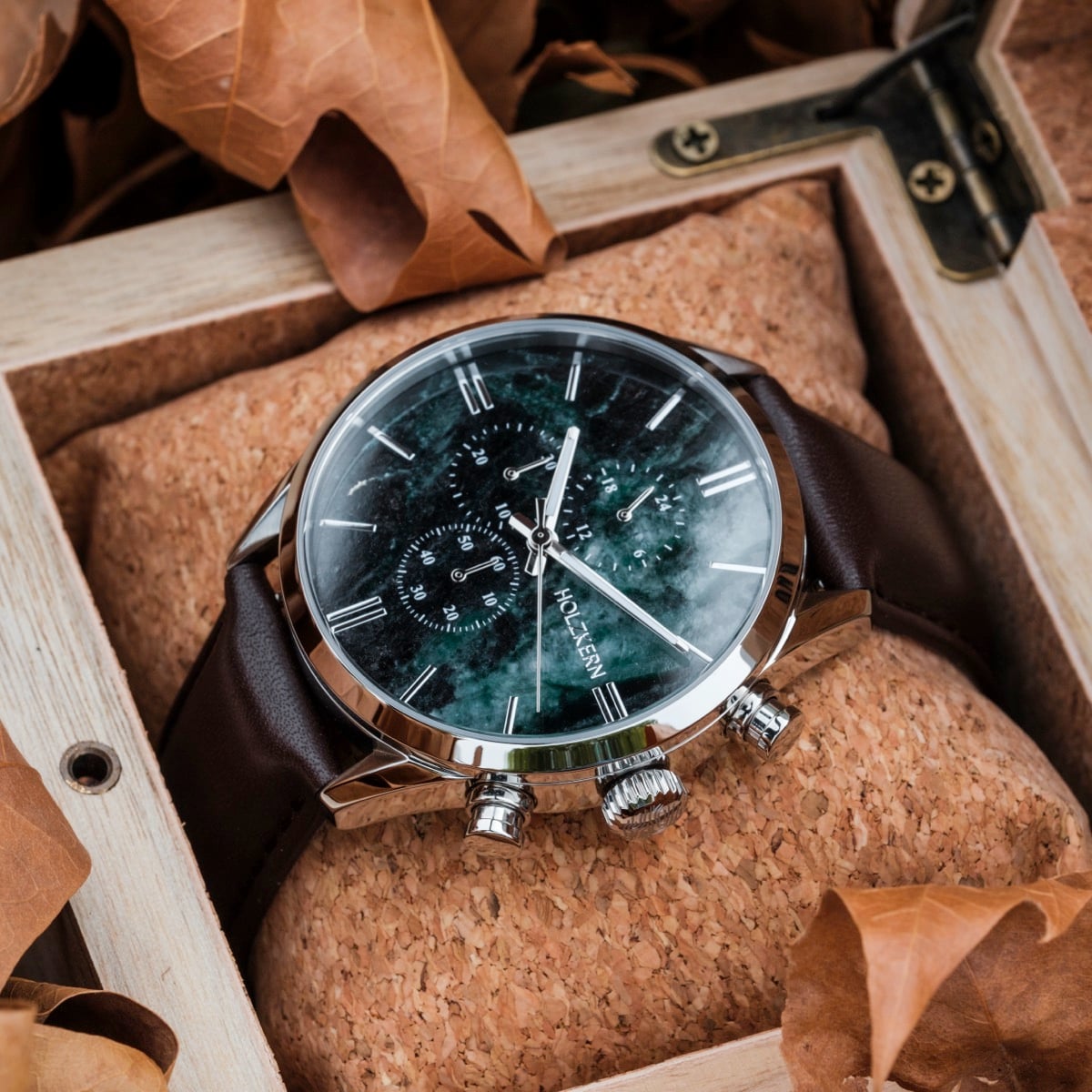 Gifted (Groen marmer/Donkerbruin) – Holzkern