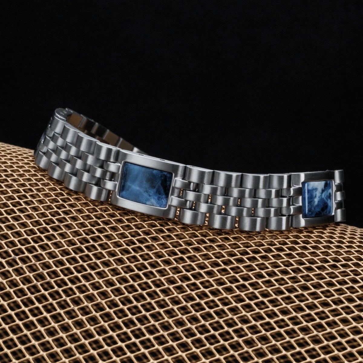 Pentachord (Blue Marble/Silver) – Holzkern