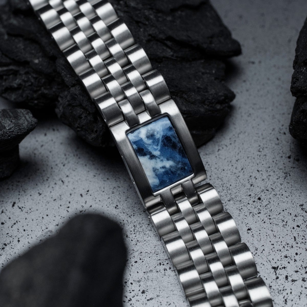 Pentachord (Blue Marble/Silver) – Holzkern