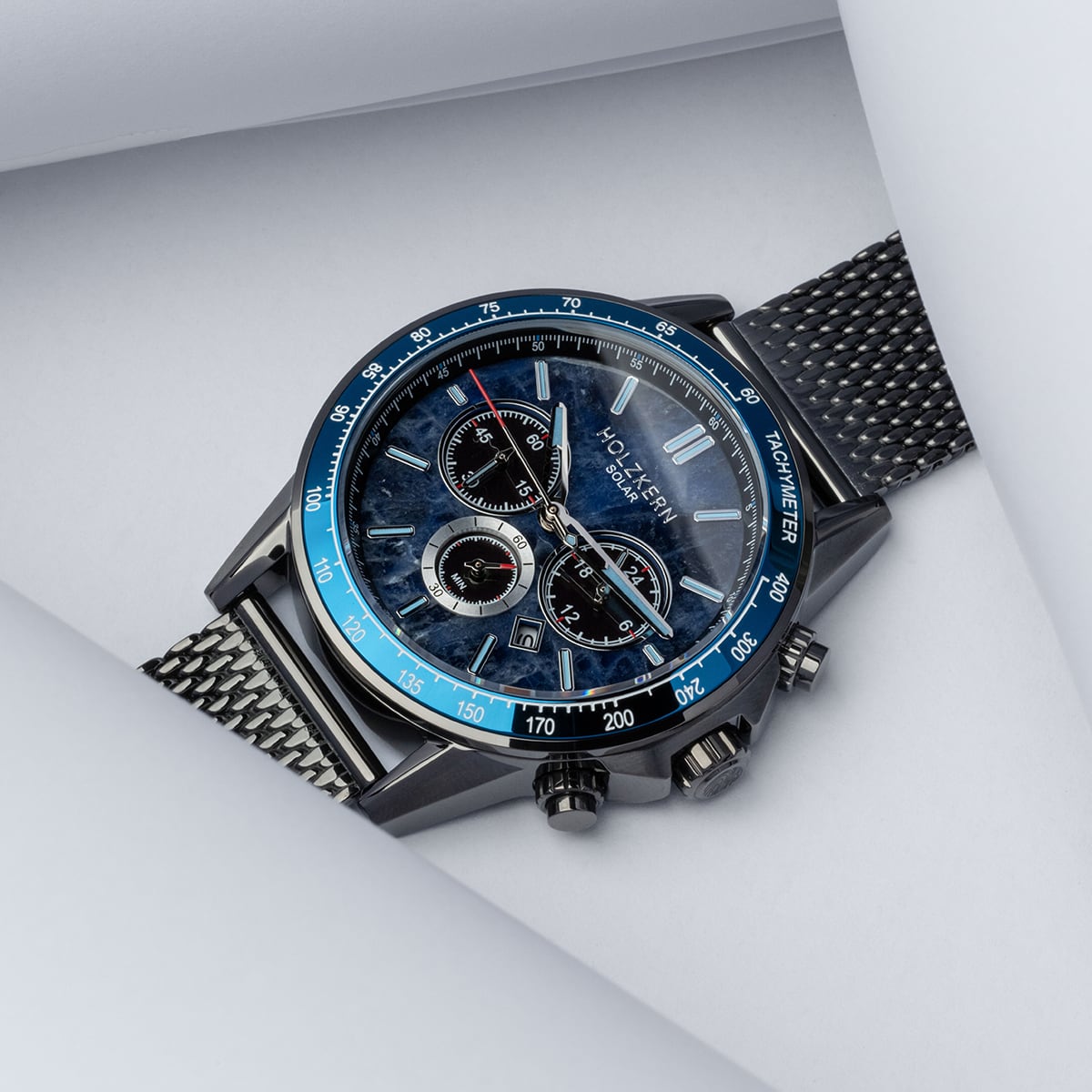 Comfort Crusher (Sodalite/Dark Gray) | Holzkern Wood Watches