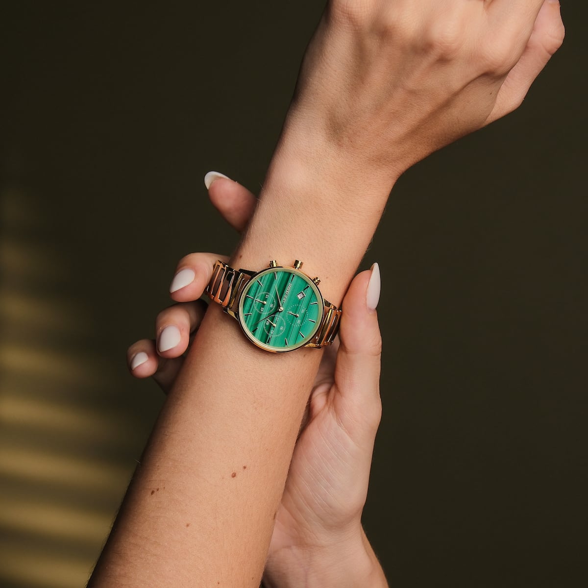 Jolly (Malachite/Ceramic) | Holzkern Wood Watches