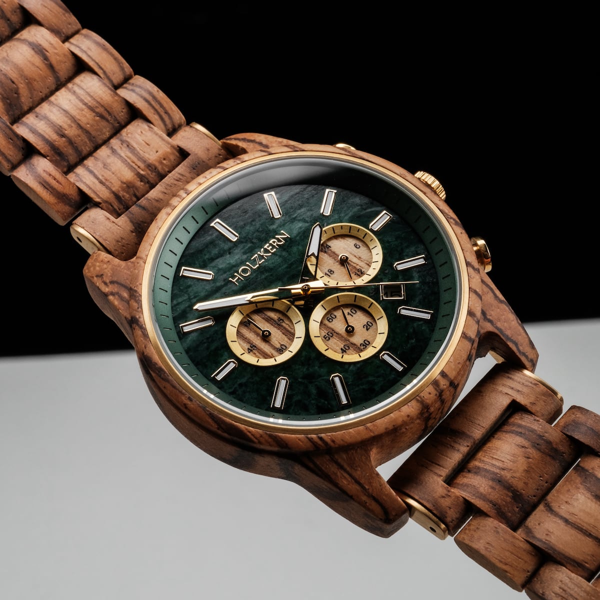 Canopy (Zebrawood/Marble) | Holzkern Wood Watches