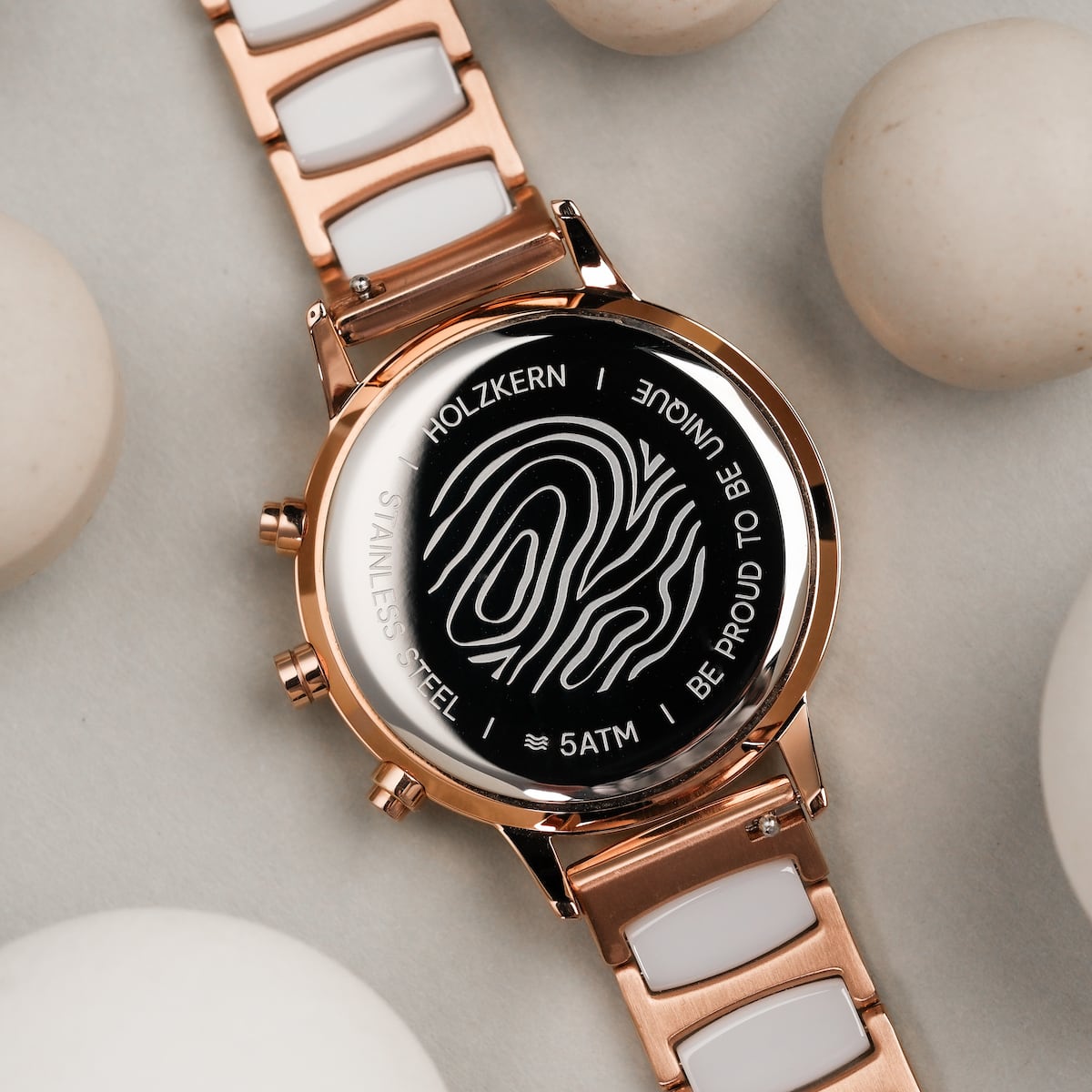 Shiny (Mother-of-pearl/Ceramic) | Holzkern Wood Watches