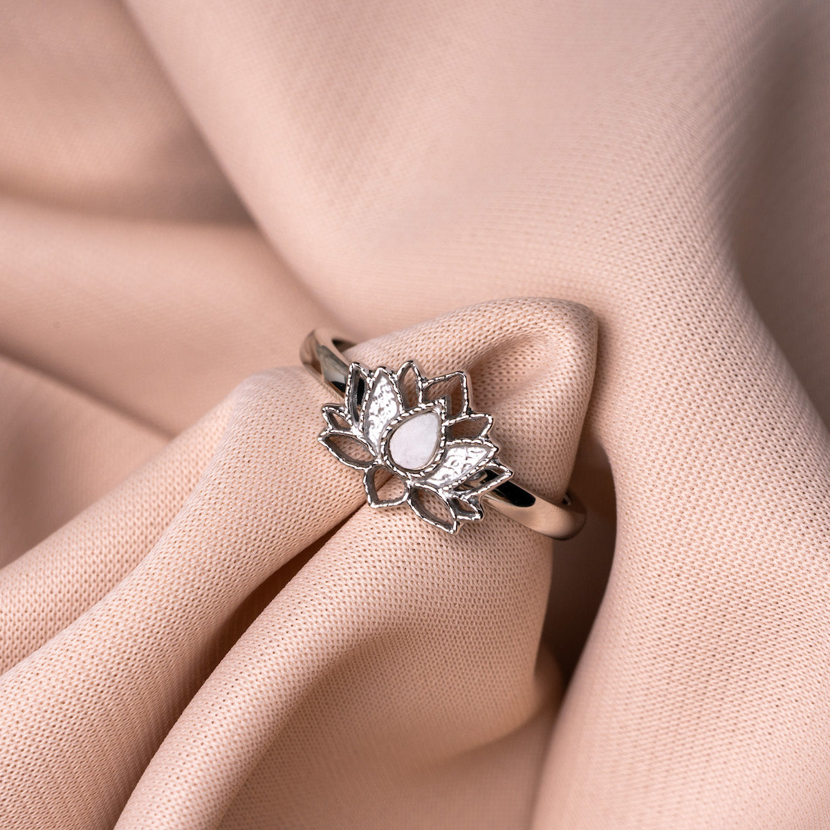 Balance Ring (Marmor/Silber)