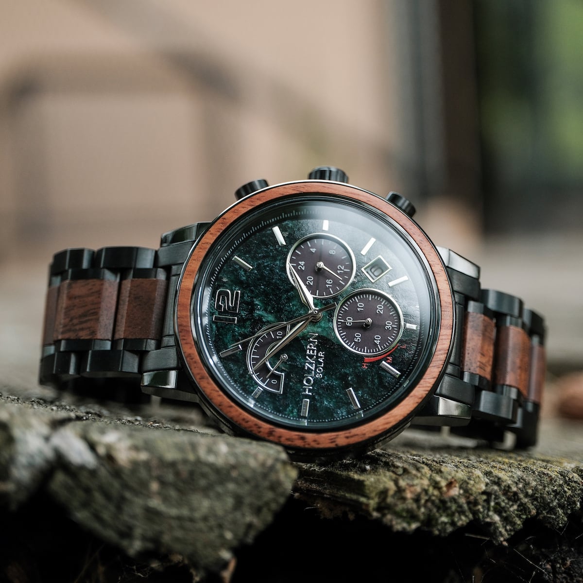Scattered (Marble/ Koa) | Holzkern Wood Watches