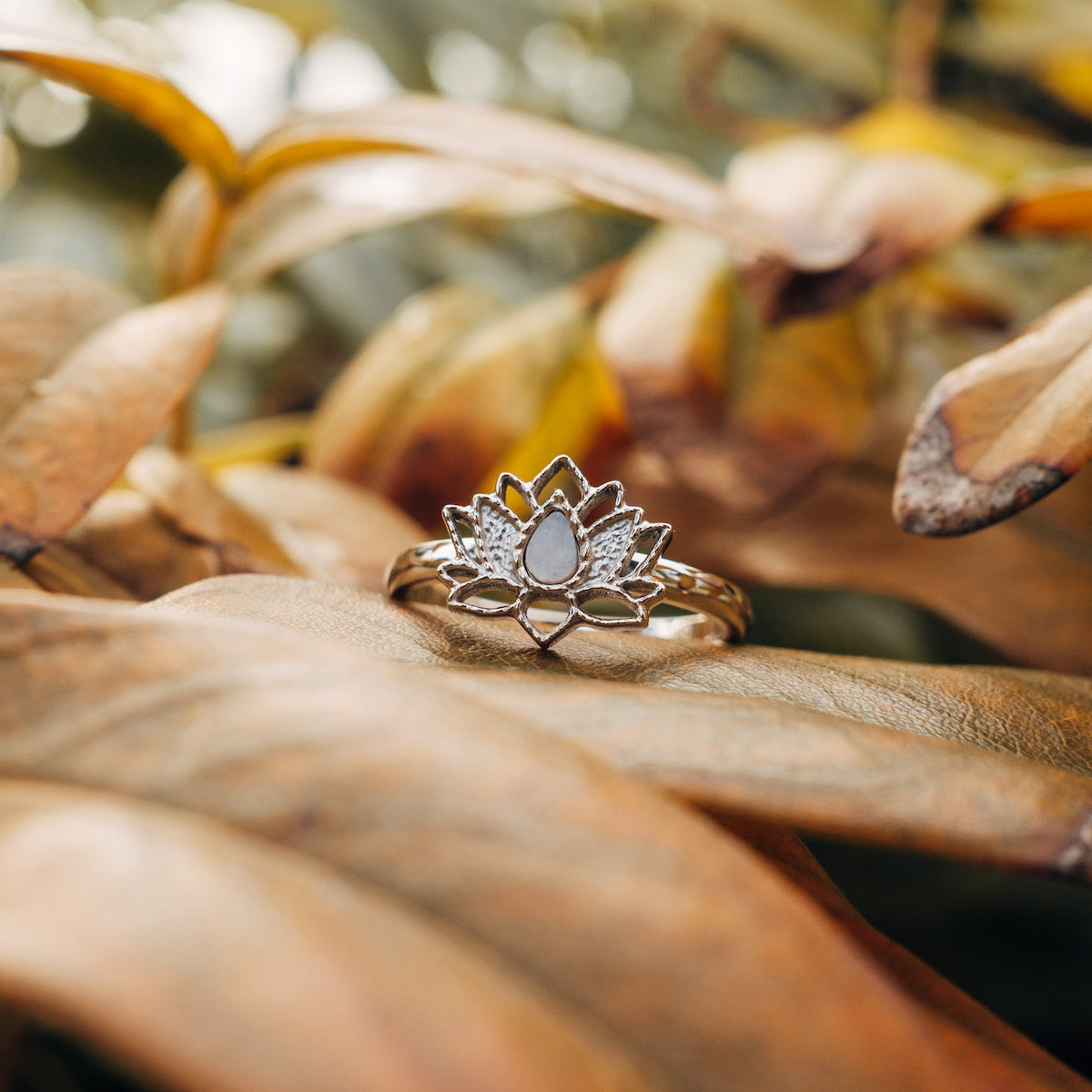 Balance Ring (Marmor/Silber)