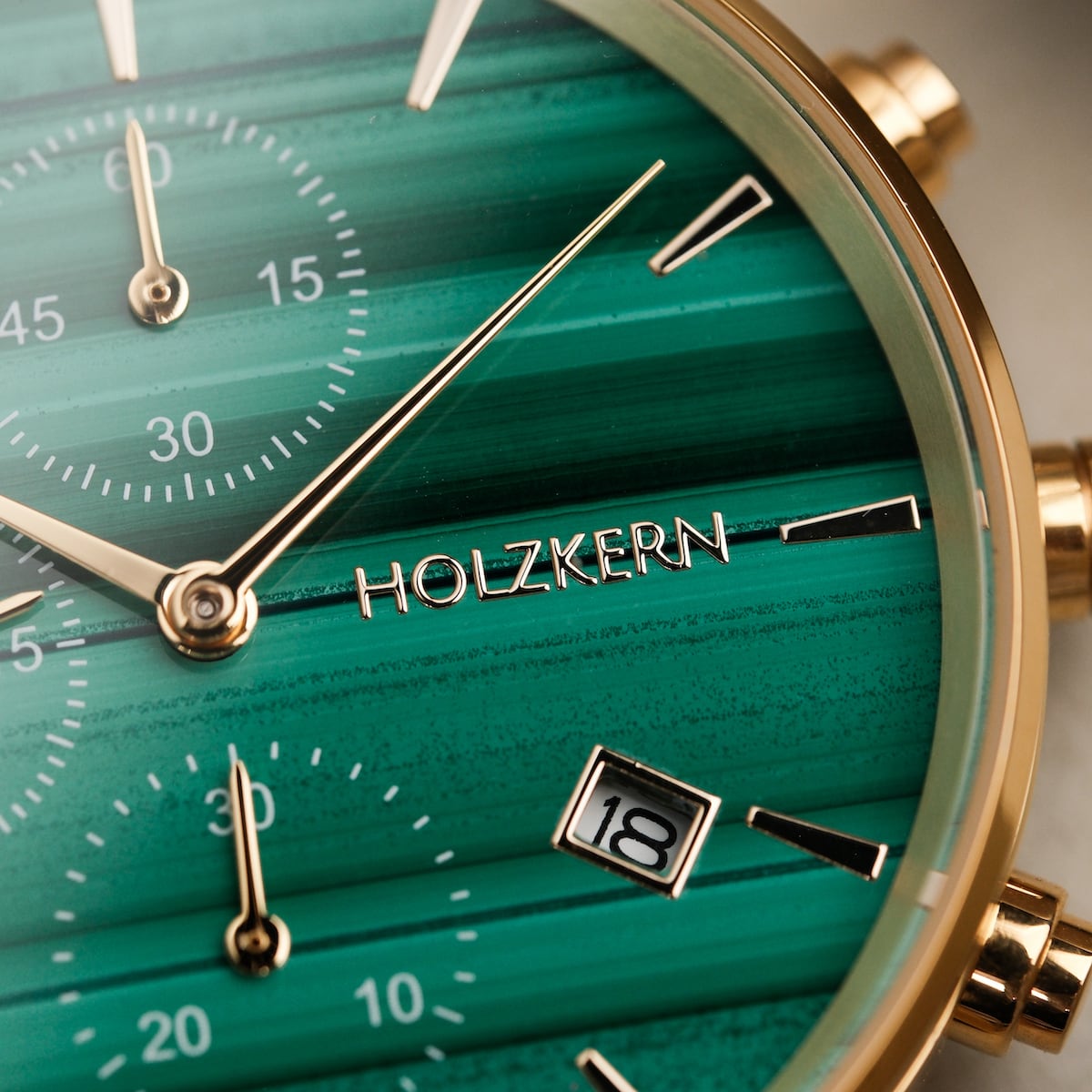 Jolly (Malachite/Ceramic) | Holzkern Wood Watches