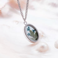 Wildflower Halskette (Blume/Silber)