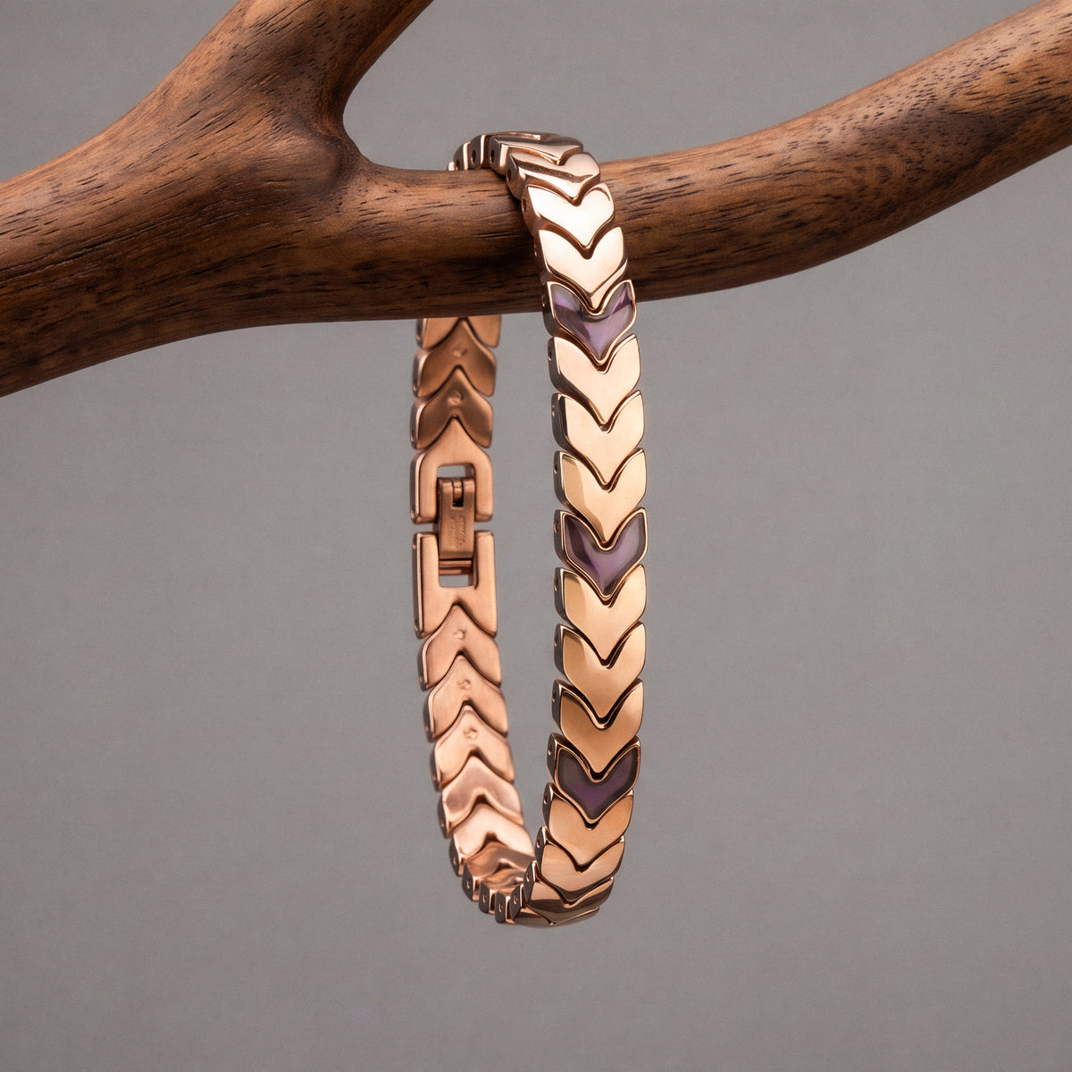 Alula (Amethyst/rose gold)