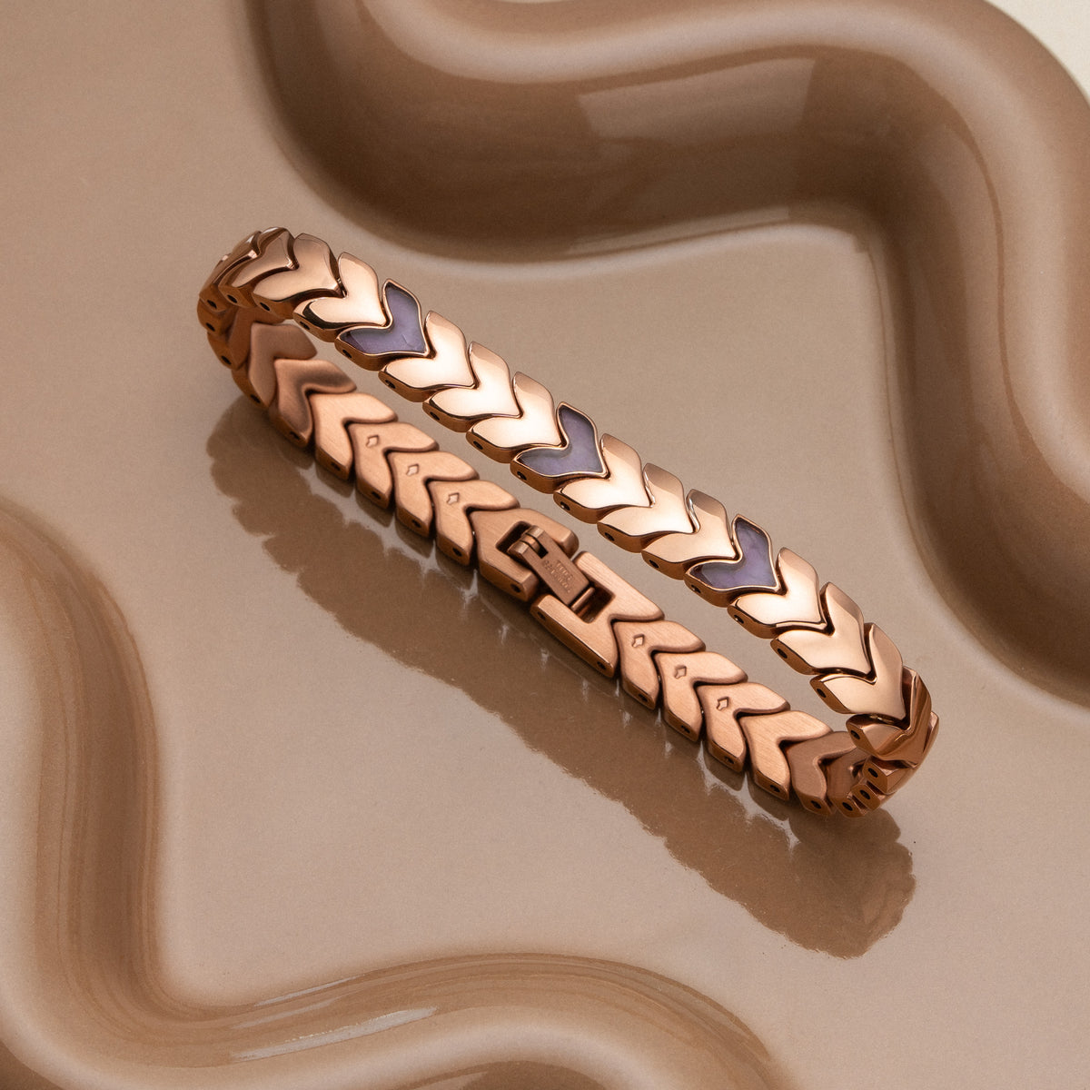 Alula (Amethyst/rose gold)