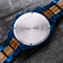 Gareth 41 (Zebranoholz/Blau)