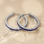 Homecoming Ohrringe (Lapislazuli/Silber) 4