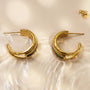 Homecoming Ohrringe (Abalone/Gold) 4