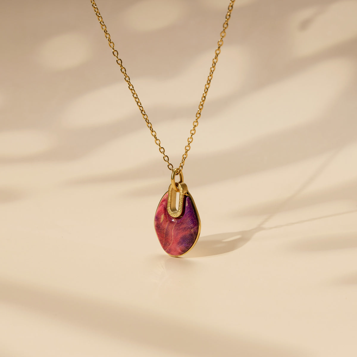 Collier Truecolors (Ronce de Noyer/or)