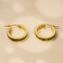 Homecoming Ohrringe (Achat/Gold) 5