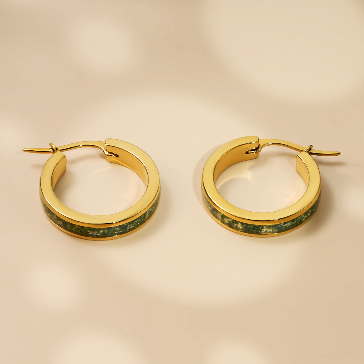 Homecoming Ohrringe (Achat/Gold) 5