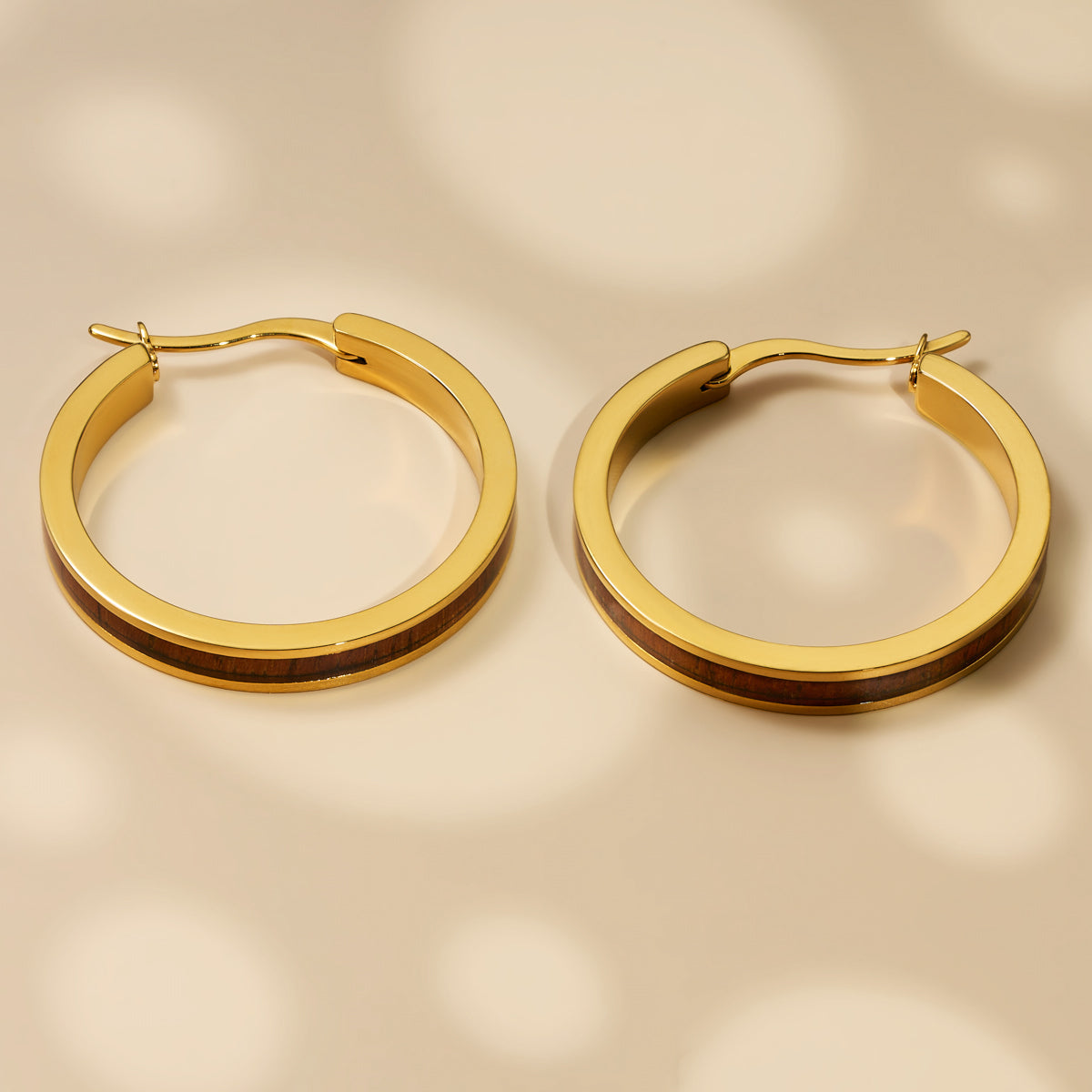 Homecoming Ohrringe (Koa/Gold) 5