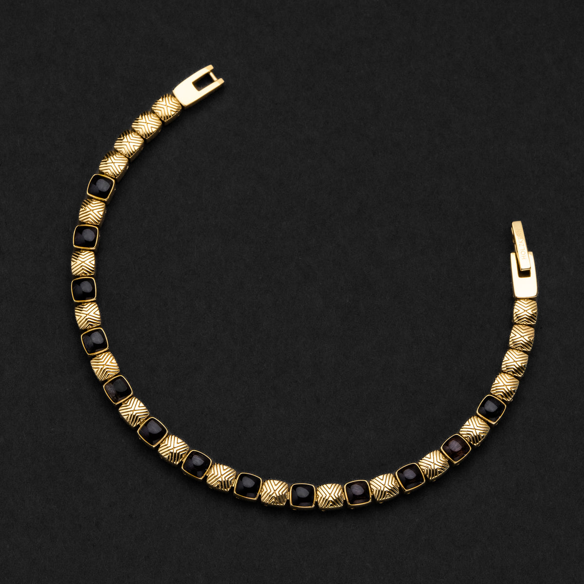 Bracelet « Peppered » (érable/or)