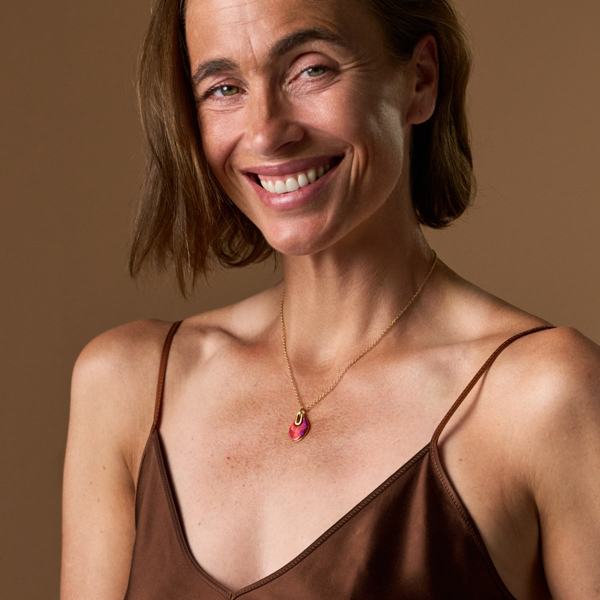 Collier Truecolors (Ronce de Noyer/or)