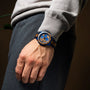 Gareth 41 (Zebranoholz/Blau)
