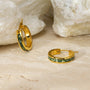 Homecoming Ohrringe (Achat/Gold) 7