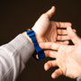 Gareth 41 (Zebranoholz/Blau)