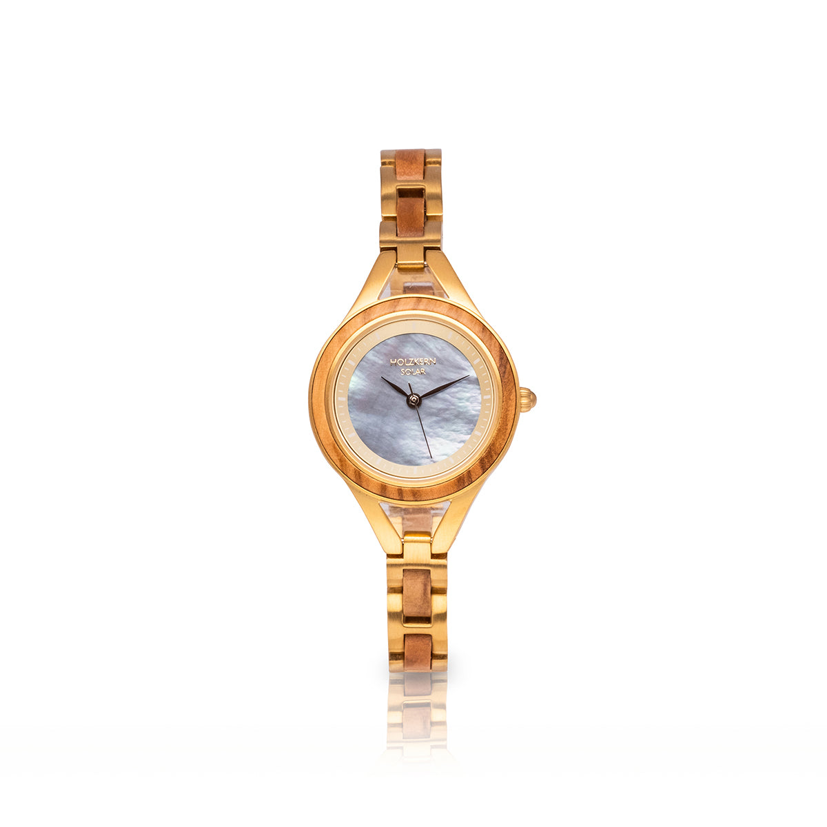 Tumi (Olive/Mother-of-pearl) | Holzkern Wood Watches