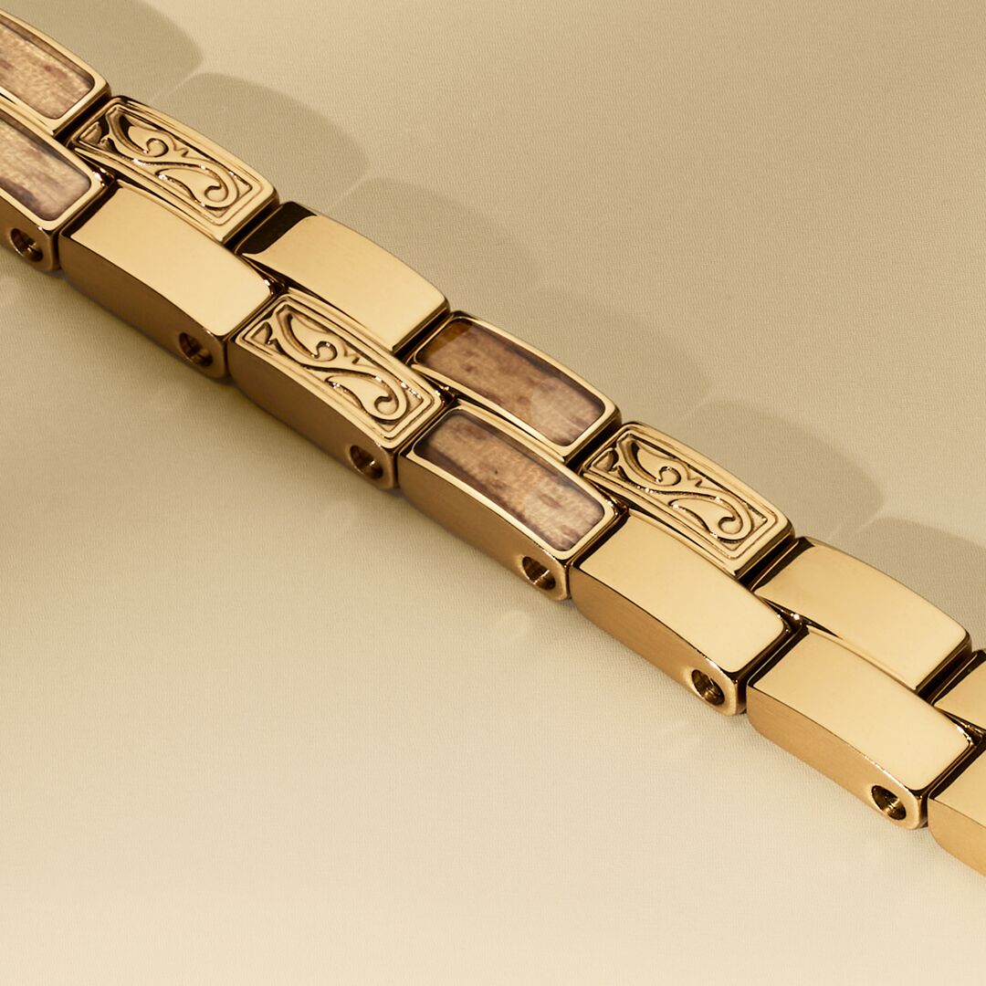 Kensington (Zebrano/Gold)