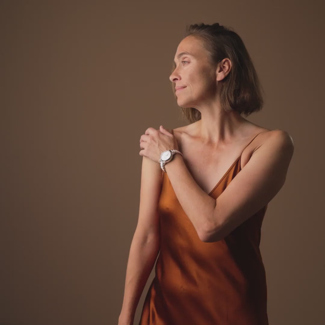 Cristals (Mother-of-pearl/Ceramic) | Holzkern Wood Watches