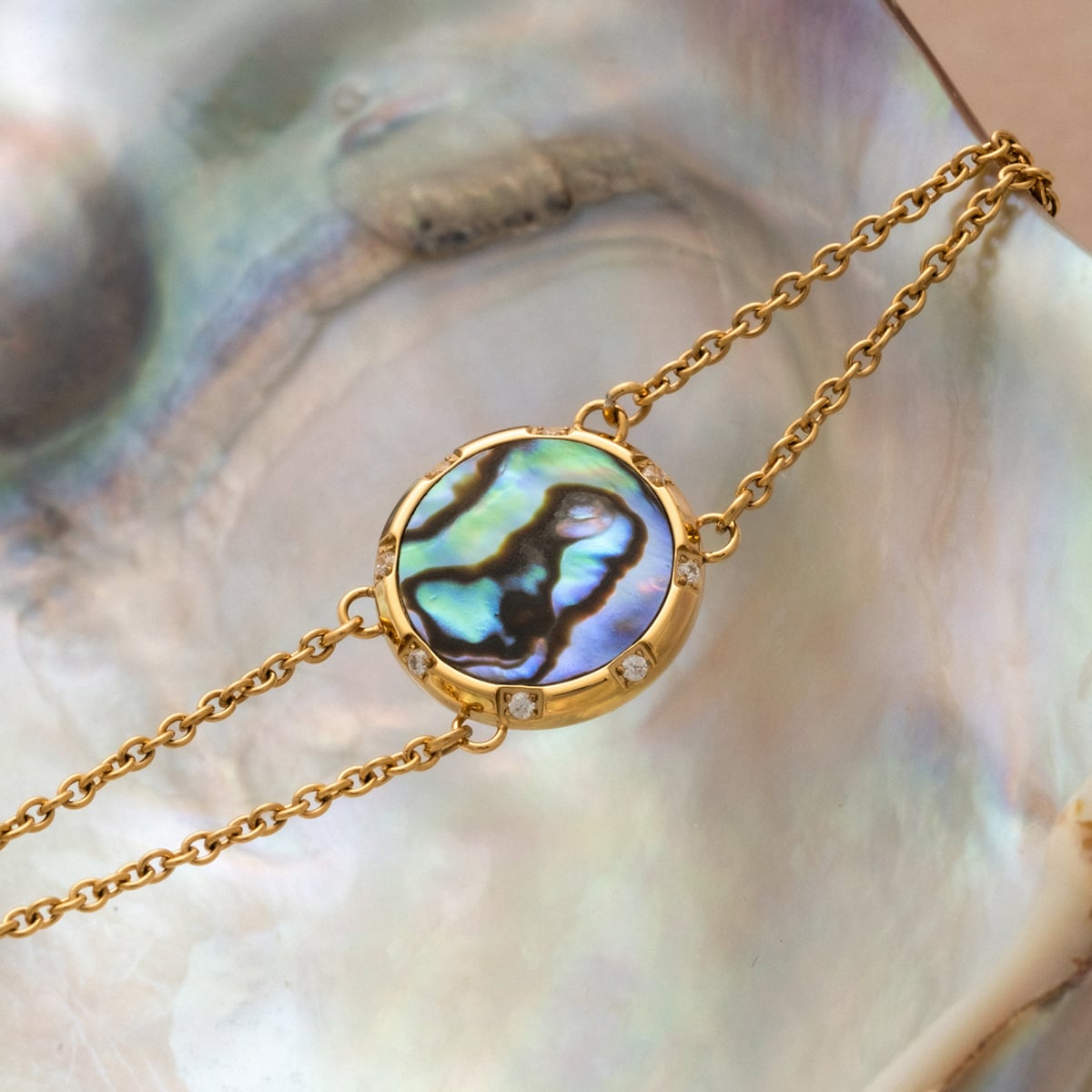 Bracelet Soulgaze (Abalone/Or)