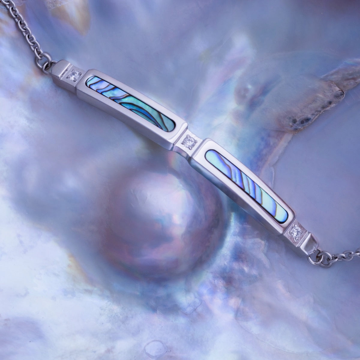 Campania Armband (Abalone/Silber)