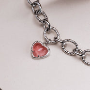 Amorance Strap (Rose Quartz/Silver)
