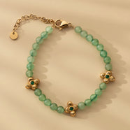 Fireworks Strap (Aventurine/Gold) I