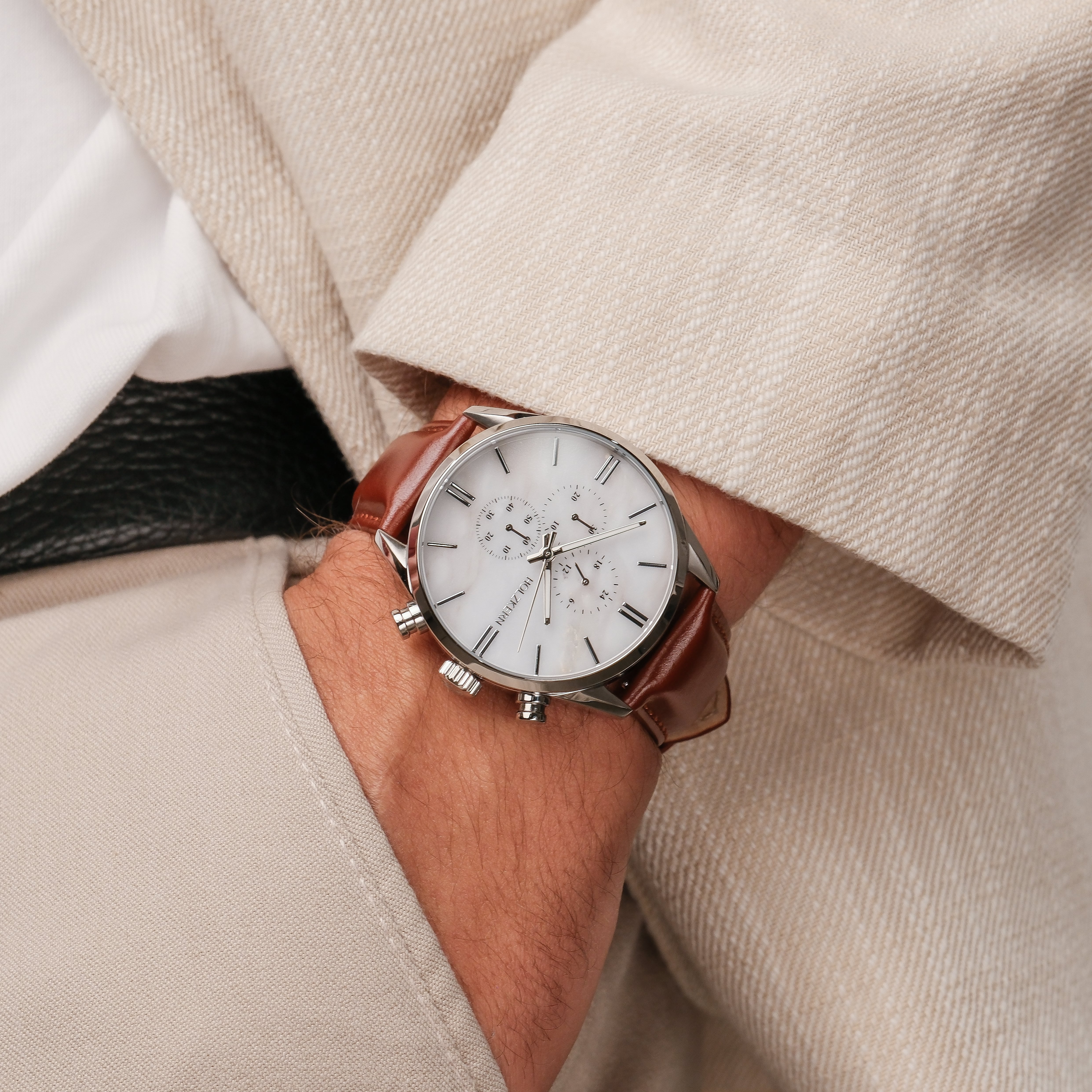Melodical (Marble/Silver) | Holzkern Wood Watches