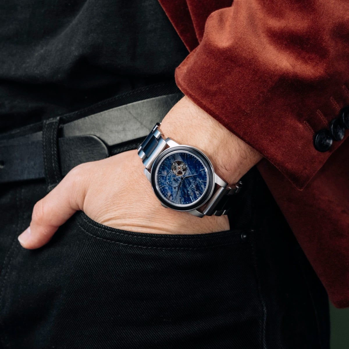 Singapore (Maple/Marble) | Holzkern Wood Watches