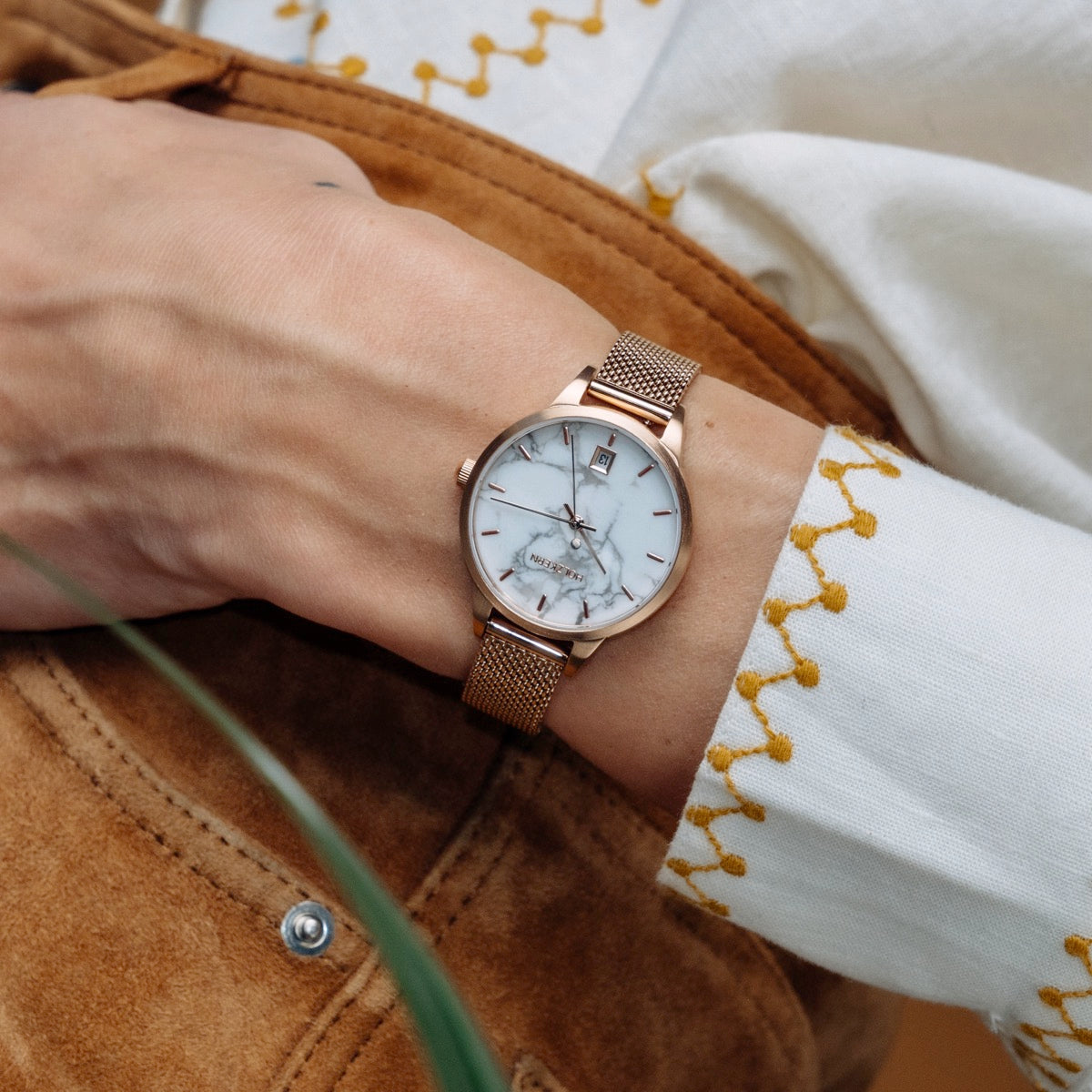 Eliza (Marble/Rose Gold) | Holzkern Wood Watches