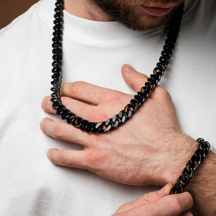 Collier Bodyguards (Zebrawood/Noir)