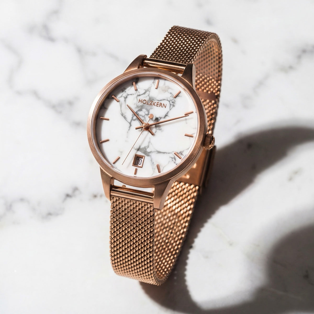 Eliza (Marble/Rose Gold) | Holzkern Wood Watches