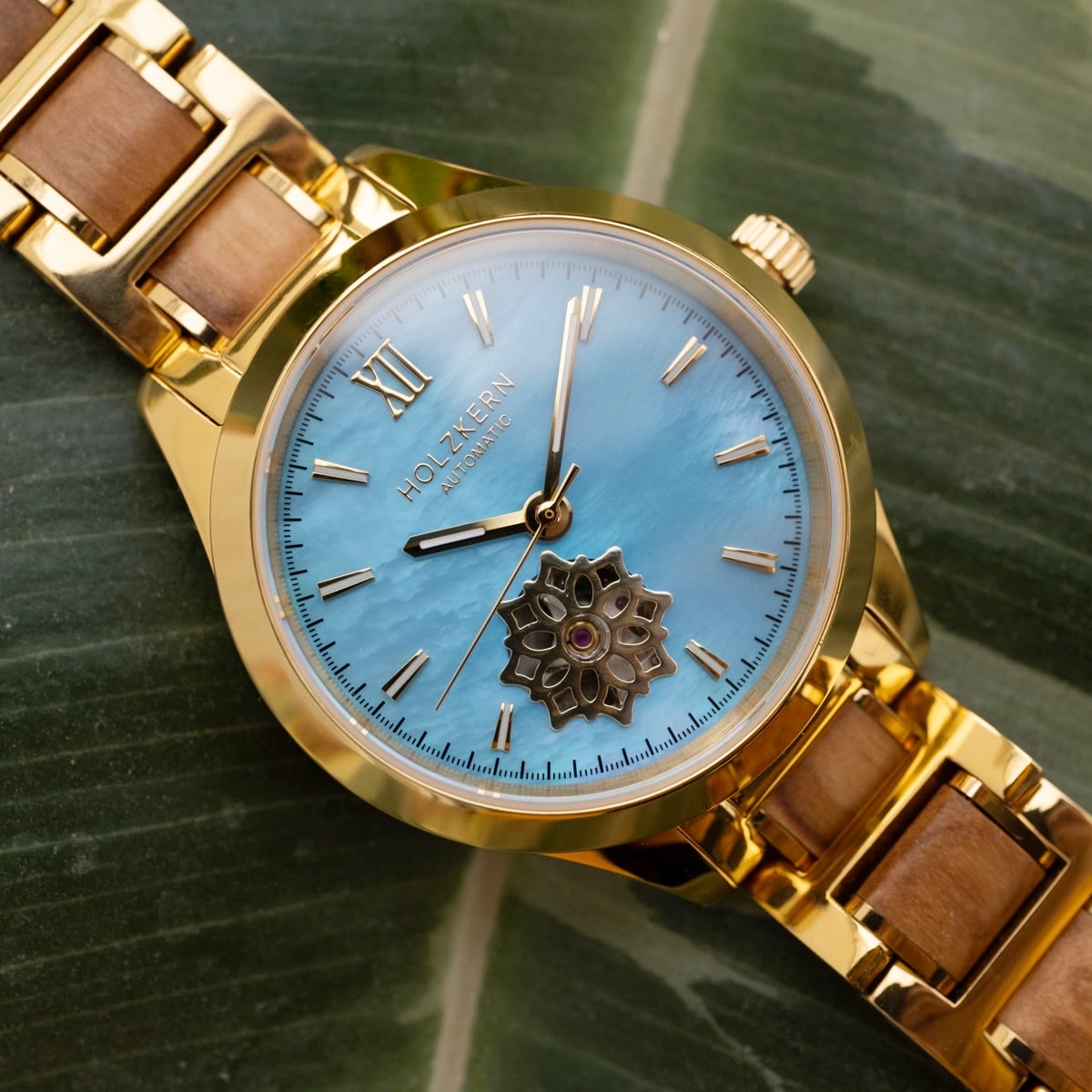Kaleidoscopic (Mother-of-pearl/Olive) – Holzkern